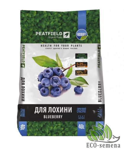 Субстрат торфяной для голубики (лохини) Peatfield 40 л Субстрат торфяной для голубики (лохини) Peatfield 40 л