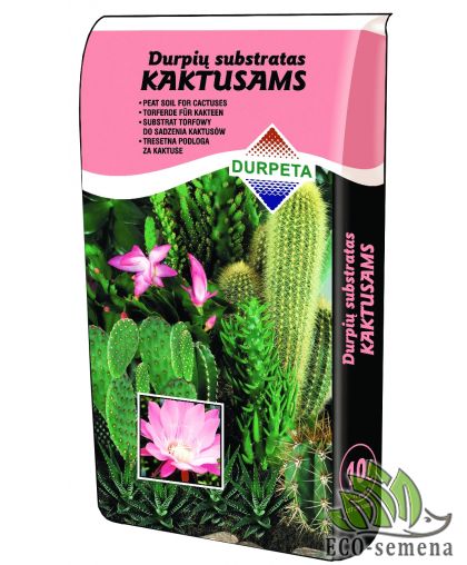 Субстрат Durpeta для кактусов и суккулентов 10 л