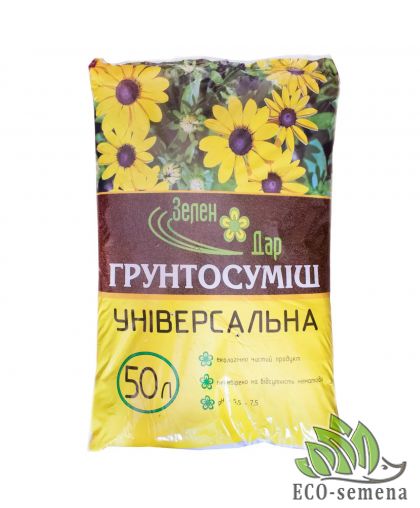 Грунтосмесь универсальная ЗеленДар 50 л