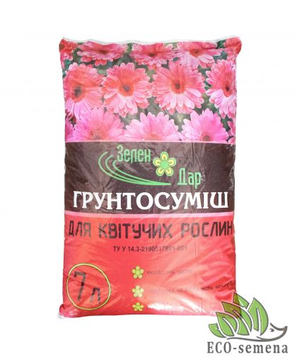 Грунтосмесь для цветущих ЗеленДар 7 л