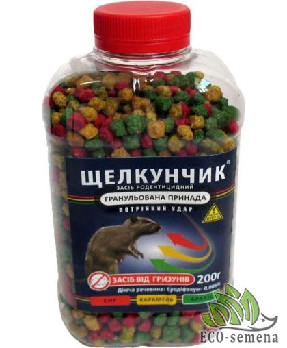 Гранула Щелкунчик от Крыс и Мышей 3 вкуса 190 г