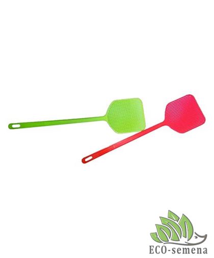 Мухобойка пластиковая с квадратной ручкой