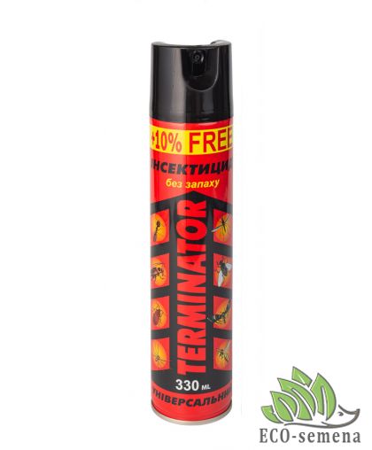 Аэрозоль Terminator (без запаха) от бытовых насекомых 330 мл