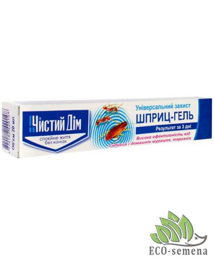 Гель Чистый дом от тараканов и муравьев 35 г