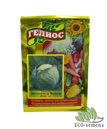 Капуста белокачанная Дитмаршер фрюер (Германия) Гелиос 2500 шт