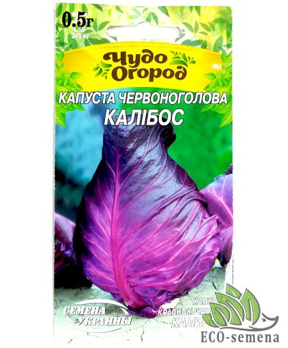 Семена Капуста краснокачанная Калибос Семена Украины 0.5 г
