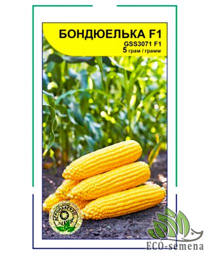 Кукуруза сахарная Бондюелька F1 5 г Кукуруза сахарная Бондюелька F1 5 г