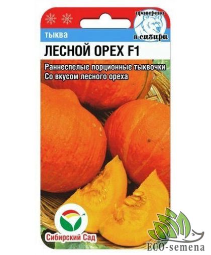 Семена Тыква Лесной орех 5 сем