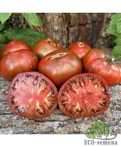 Томат Полосатый шоколад (высокорослый) 0,1 г Томат Полосатый шоколад (высокорослый) 0,1 г