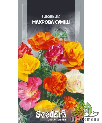 Эшшольция Калифорнийская махровая смесь SeedEra 0,3 г Эшшольция Калифорнийская махровая смесь SeedEra 0,3 г