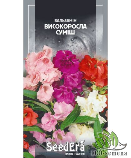Семена цветов SeedEra Бальзамин Садовый высокорослый смесь 0,5 г Семена цветов SeedEra Бальзамин Садовый высокорослый смесь 0,5 г