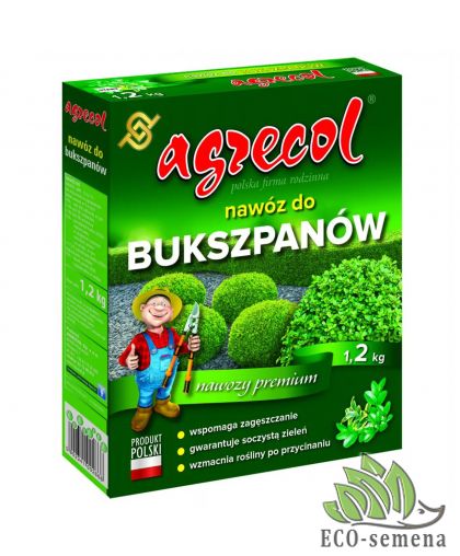 Удобрение Agrecol для самшита (NPK 15.12.15) 1,2 кг