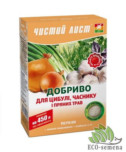 Удобрение Чистый Лист для Лука и Чеснока 300 г