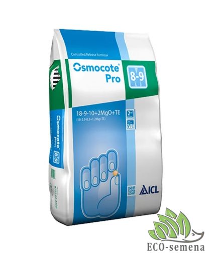 Удобрение Осмокот (Osmocote Pro) 8-9 м (NPK 18.9.10+2MgO+Te) 1 кг