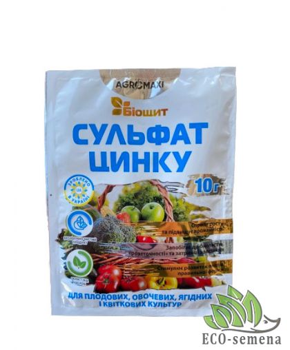 Удобрение Сульфат цинка Agromaxi 10 г Удобрение Сульфат цинка Agromaxi 10 г