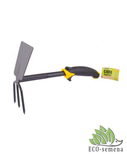 Тяпка "Нептун" с пластиковой ручкой и TPR покрытием 280*190*70 мм Mastertool Тяпка "Нептун" с пластиковой ручкой и TPR покрытием 280*190*70 мм Mastertool