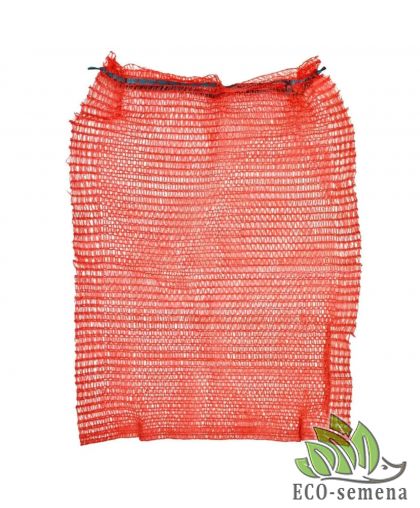 Сетка овощная с завязкой 25х39 см красная 5 кг